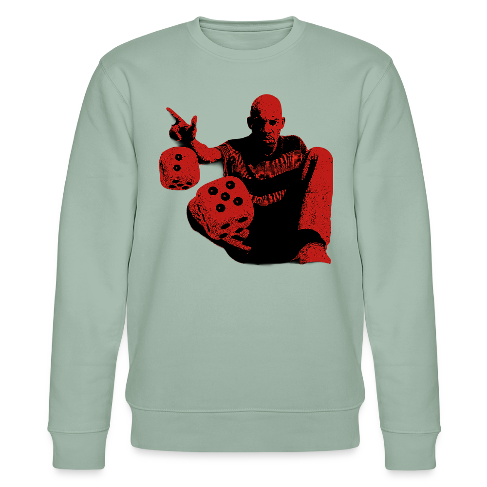 Six Side Story,  Ekologisk sweatshirt CHANGER unisex från Stanley/Stella - ljus grågrön