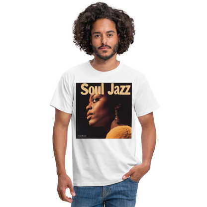 Acceso's Soul Groove: Jazz with a Beat, T-shirt herr - vit