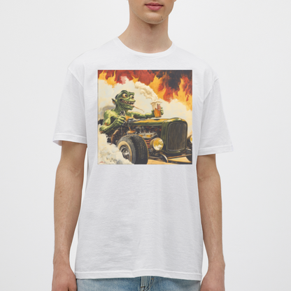 Ragg-Rex, T-shirt herr - vit