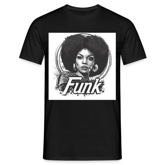 Funk Queen: Power in Motion, T-shirt herr - svart