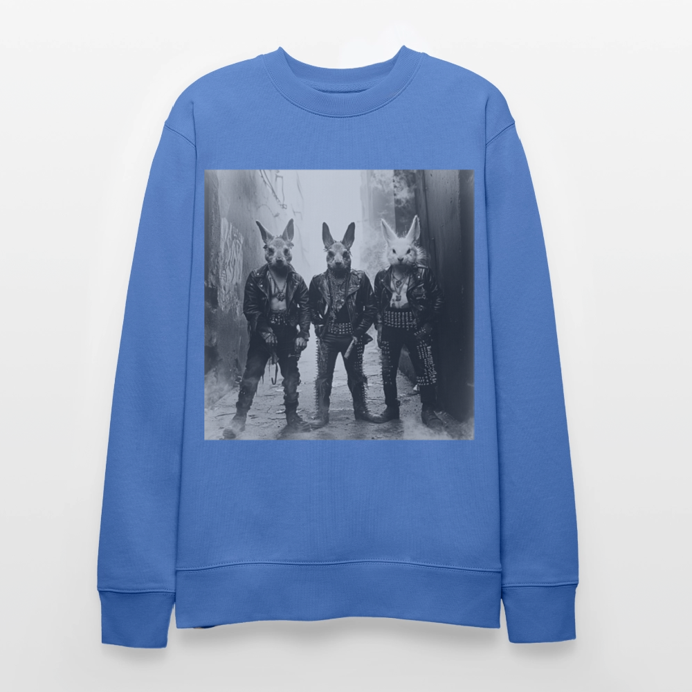 The Hare Raisers, Ekologisk sweatshirt CHANGER unisex från Stanley/Stella - blå