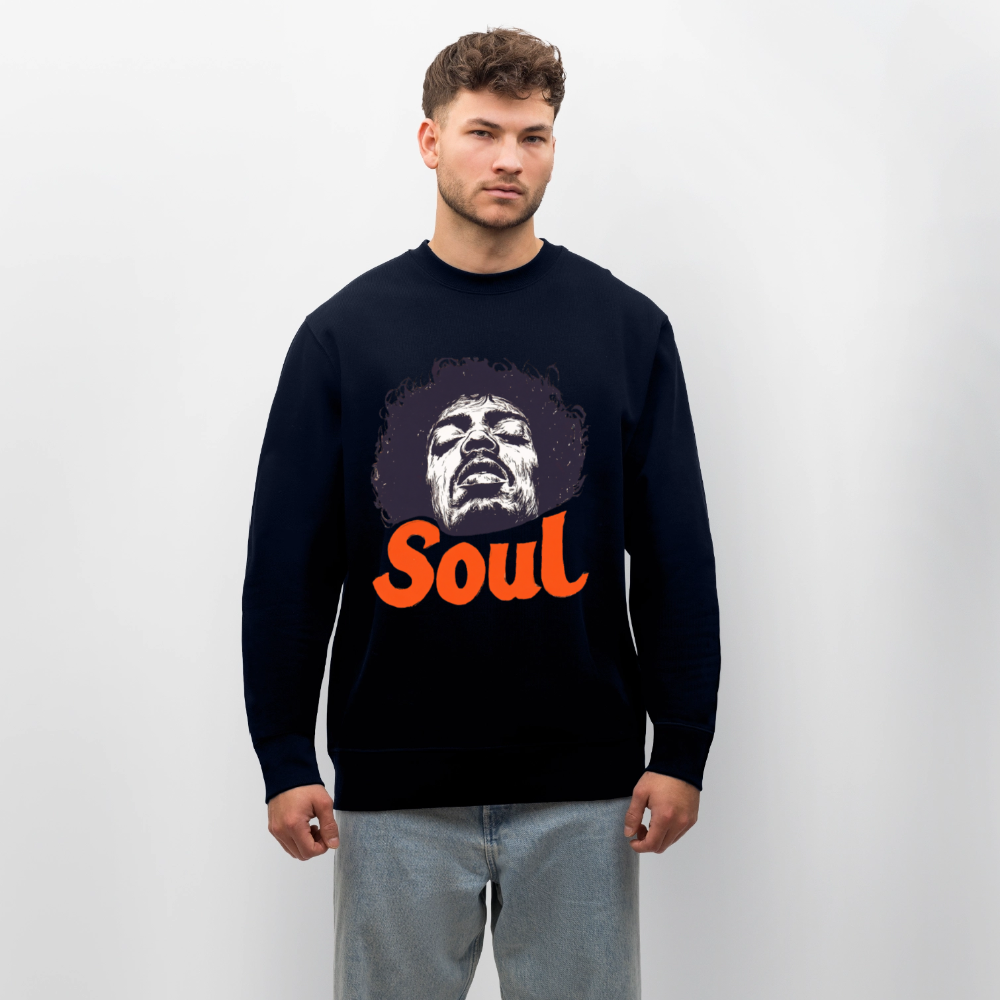 A Soul Awakening, Ekologisk sweatshirt CHANGER unisex från Stanley/Stella - marinblått