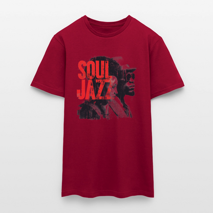 The Essence of Soul Jazz, T-shirt unisex - tegelröd