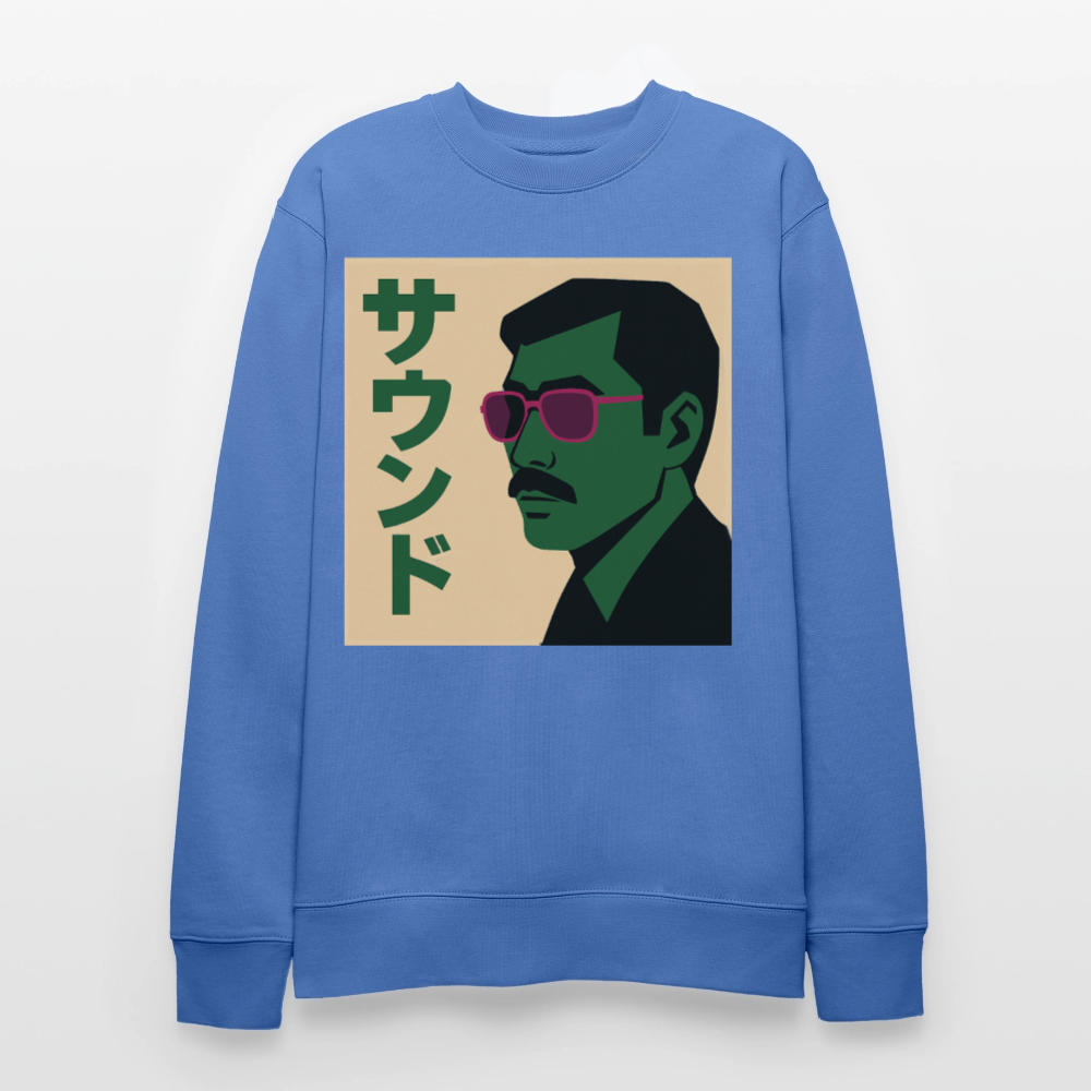 Nippon Sound, Ekologisk sweatshirt CHANGER unisex från Stanley/Stella - blå