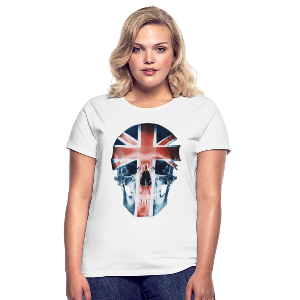 God Save the Skull, T-shirt dam - vit