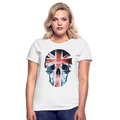 God Save the Skull, T-shirt dam - vit