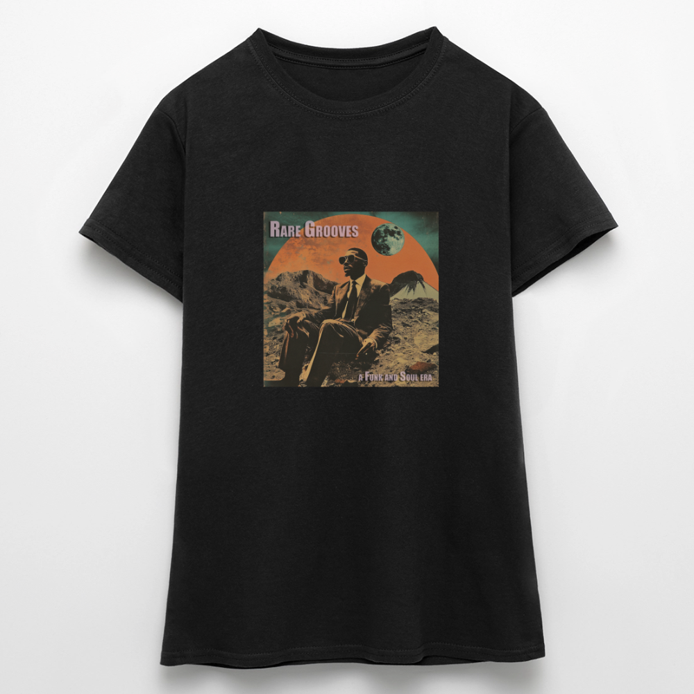 Vinylskatter: Att hitta sällsynta grooves, T-shirt dam - svart