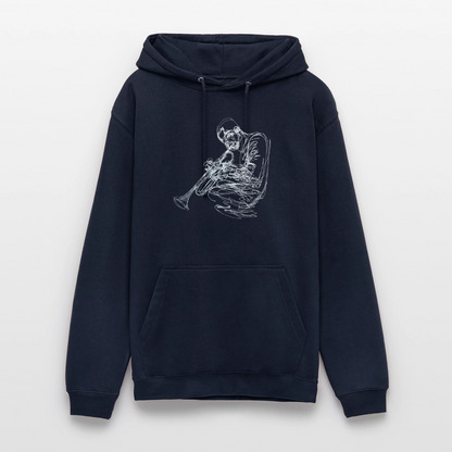 Contours of Jazz, Luvtröja unisex - marinblå