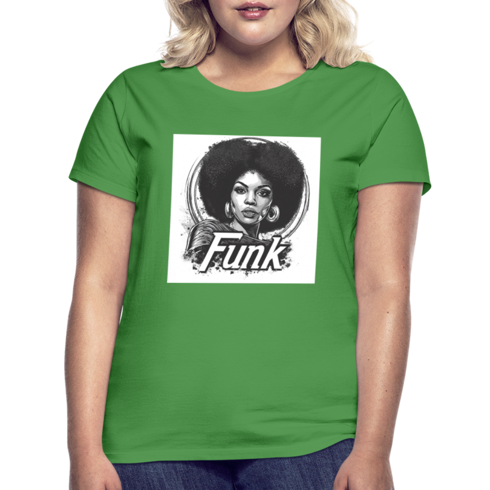 Funk Queen: Power in Motion, T-shirt dam - kellygrön