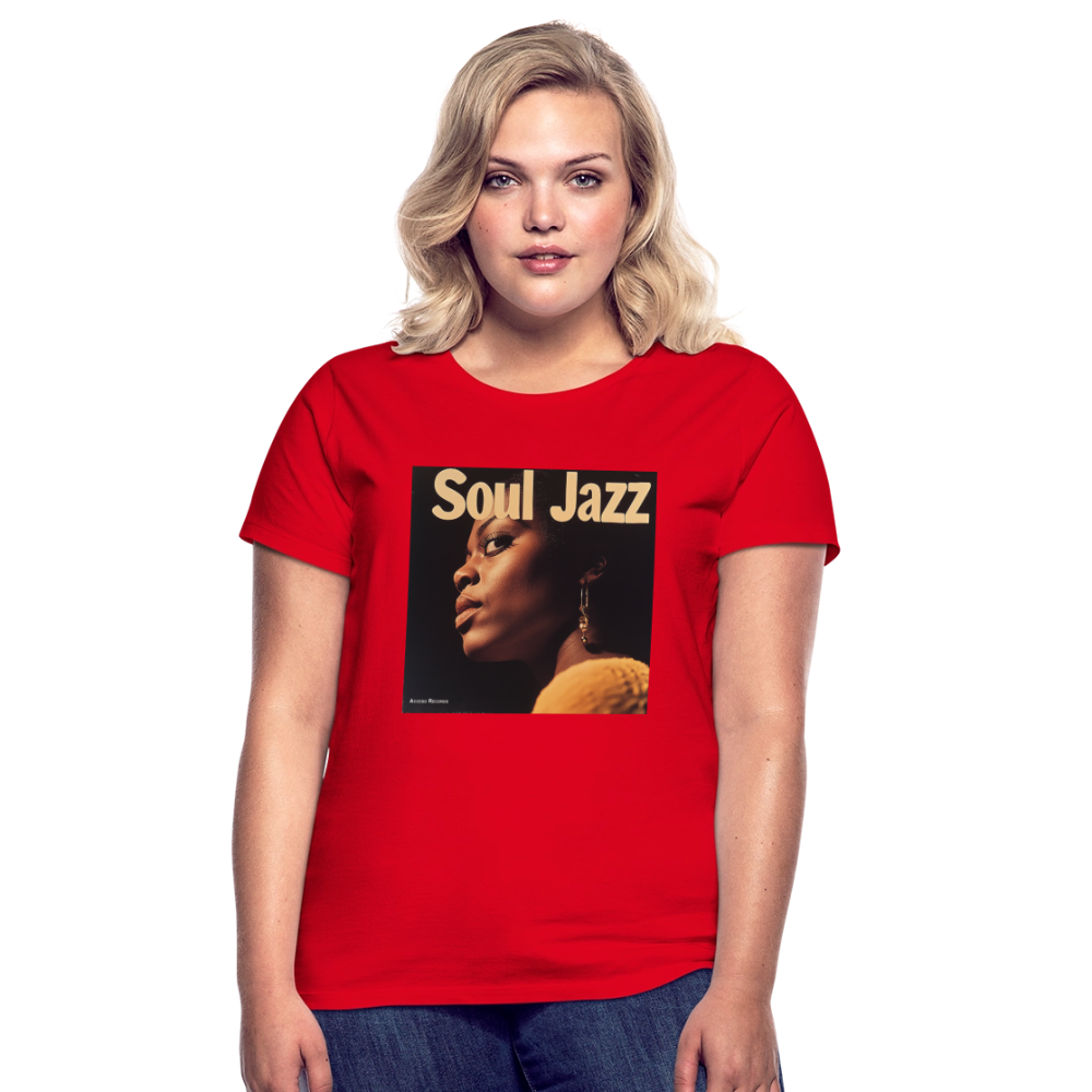 Acceso's Soul Groove: Jazz with a Beat, T-shirt dam - röd