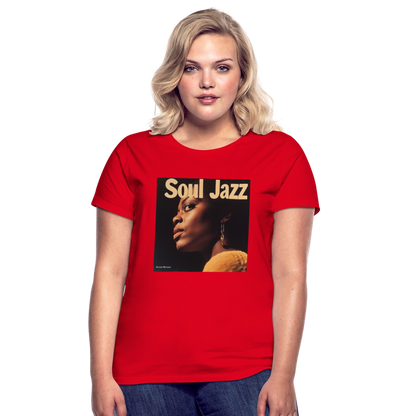 Acceso's Soul Groove: Jazz with a Beat, T-shirt dam - röd