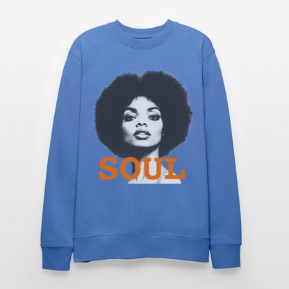 Soul PWR, Ekologisk sweatshirt CHANGER unisex från Stanley/Stella - blå