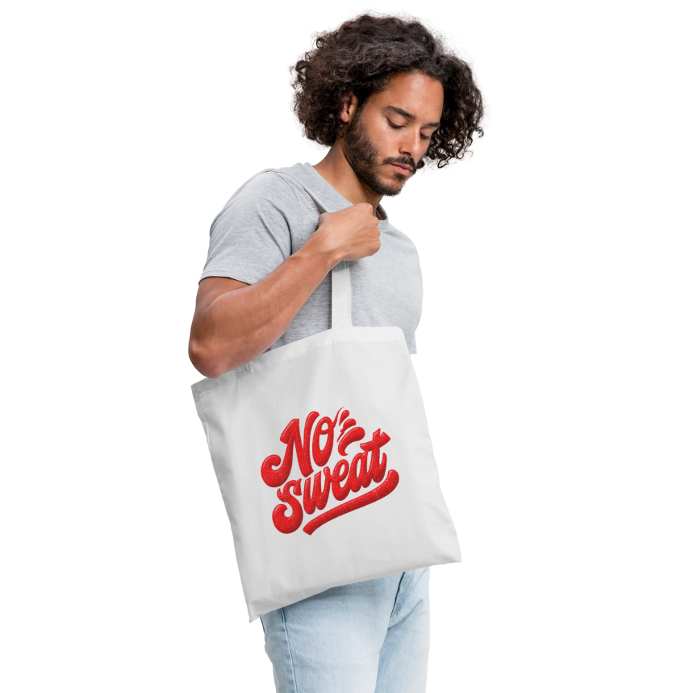 No Sweat, Tygväska - vit