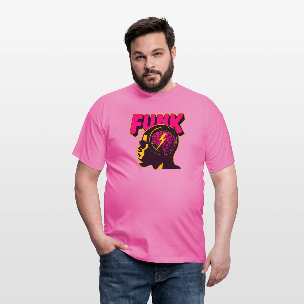 Funk Head, T-shirt herr - rosa