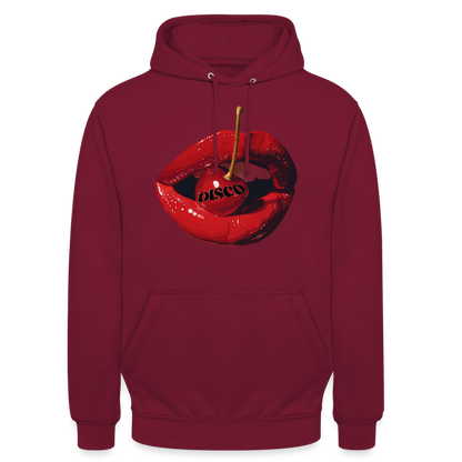 Taste of Disco, Luvtröja unisex - bordeaux