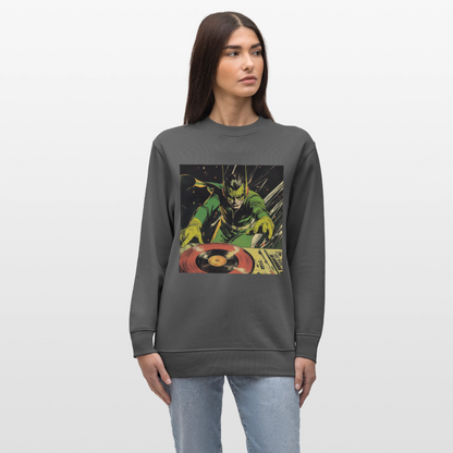 Vibe Venom, Ekologisk sweatshirt CHANGER unisex från Stanley/Stella - kolgrå