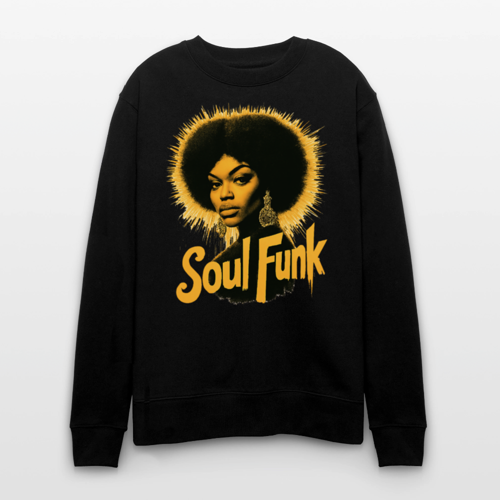 Soul Funk, Ekologisk sweatshirt CHANGER unisex från Stanley/Stella - svart