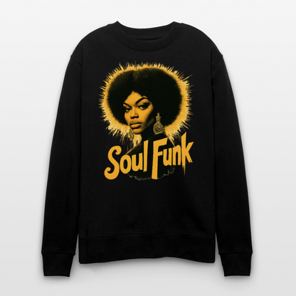Soul Funk, Ekologisk sweatshirt CHANGER unisex från Stanley/Stella - svart