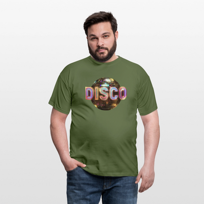 Disco Dreamscape, T-shirt herr - Militärgrön