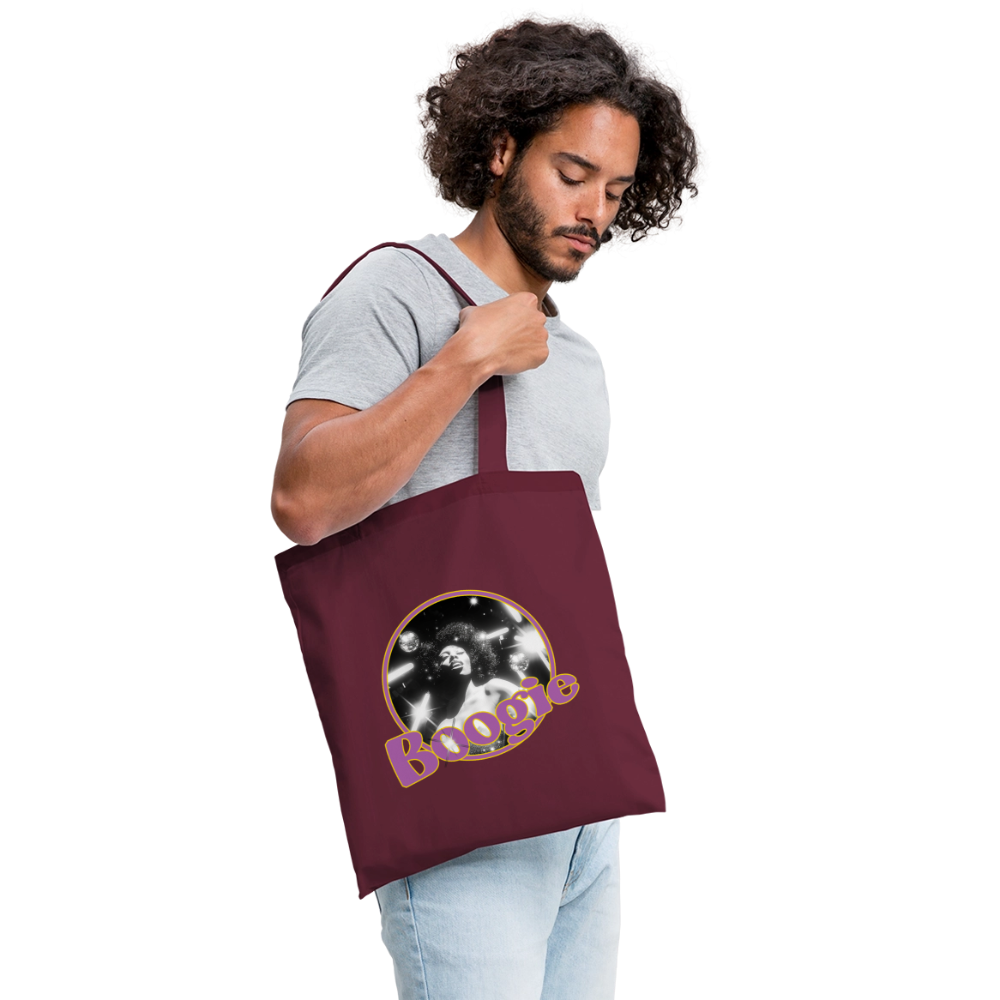 Electric Groove, Tygväska - vinröd