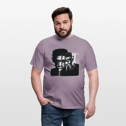Between Breaths, T-shirt herr - lilagrå 