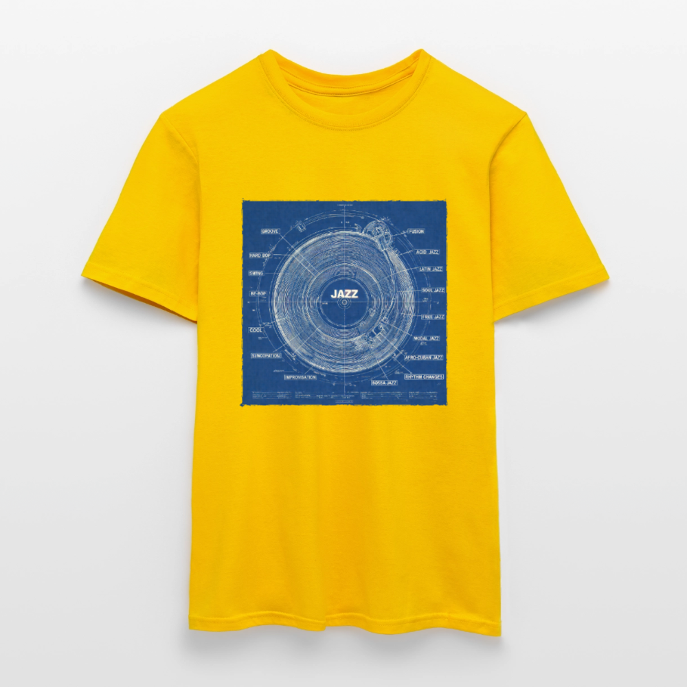 Kind of Blueprint, T-shirt unisex - gul