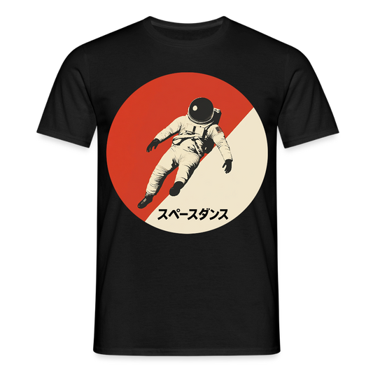 Space Dance, T-shirt unisex - svart