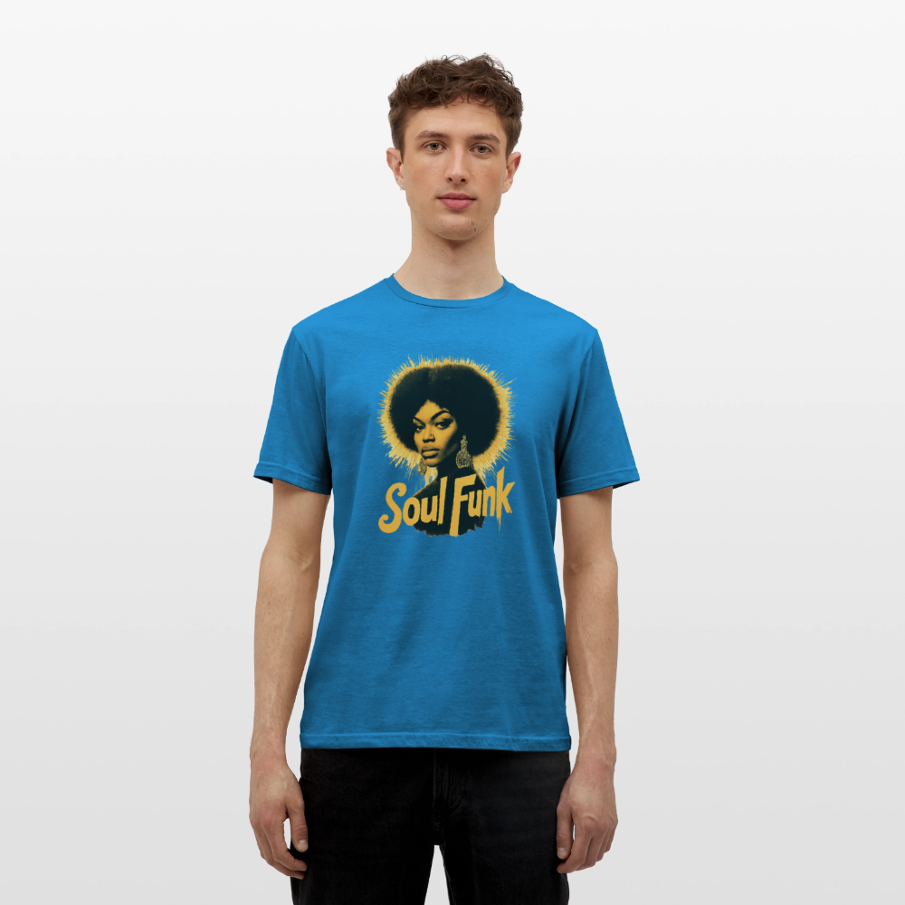 Soul Funk, T-shirt herr - kungsblå