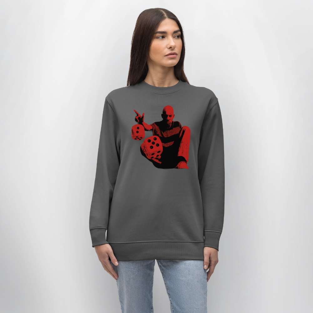 Six Side Story,  Ekologisk sweatshirt CHANGER unisex från Stanley/Stella - kolgrå