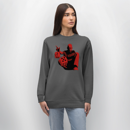 Six Side Story,  Ekologisk sweatshirt CHANGER unisex från Stanley/Stella - kolgrå