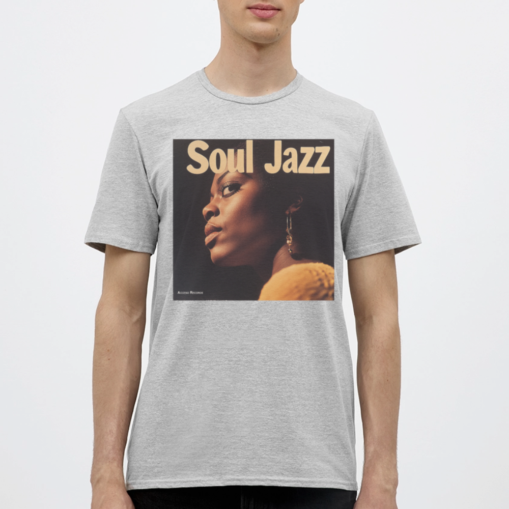 Acceso's Soul Groove: Jazz with a Beat, T-shirt herr - gråmelerad