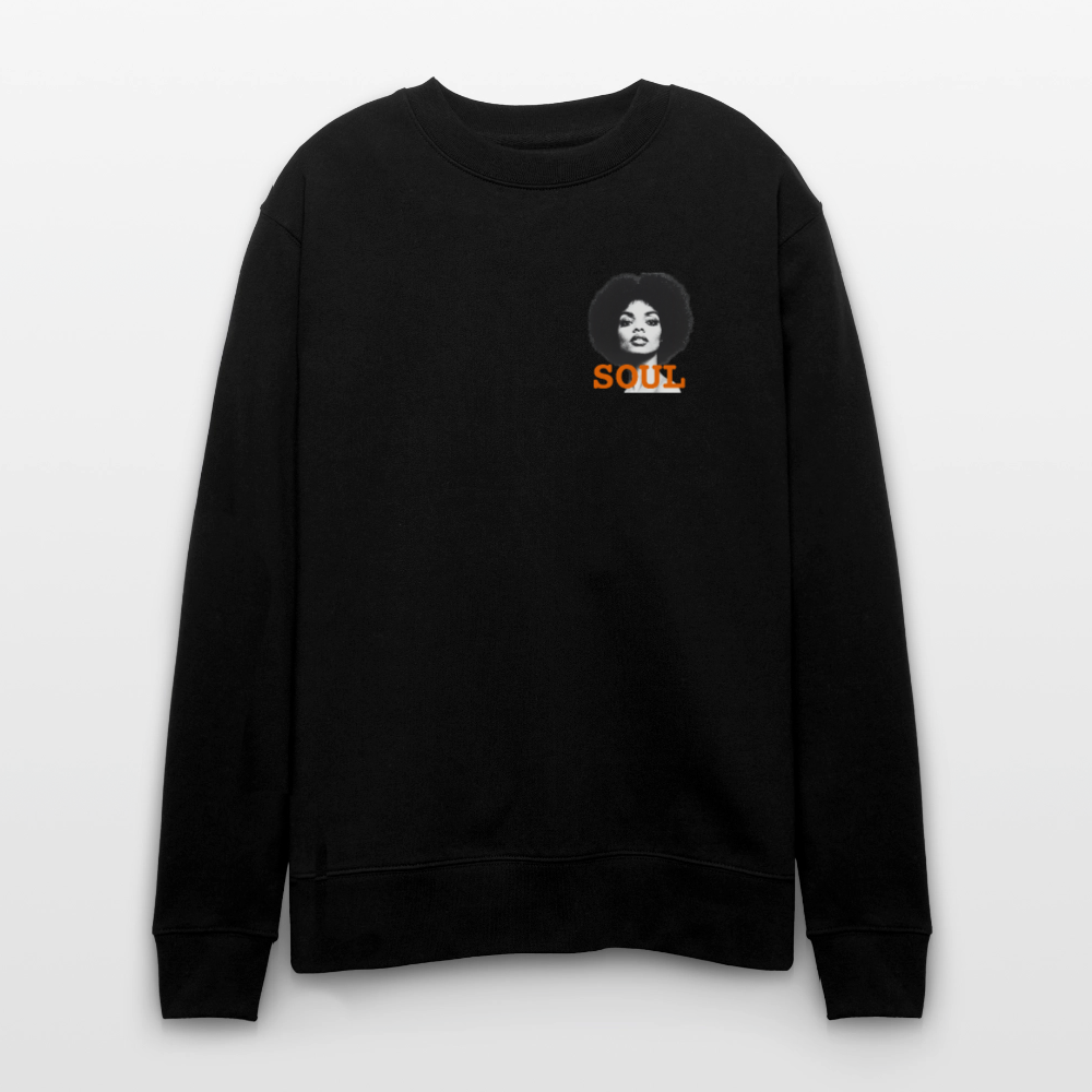 SOUL PWR, Ekologisk sweatshirt CHANGER unisex från Stanley/Stella - svart