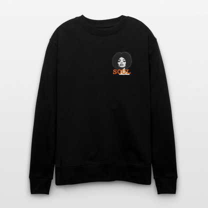 SOUL PWR, Ekologisk sweatshirt CHANGER unisex från Stanley/Stella - svart