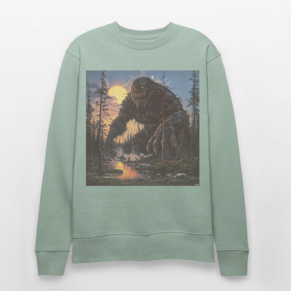 I Skuggorna av Värmland, Ekologisk sweatshirt CHANGER unisex från Stanley/Stella - ljus grågrön