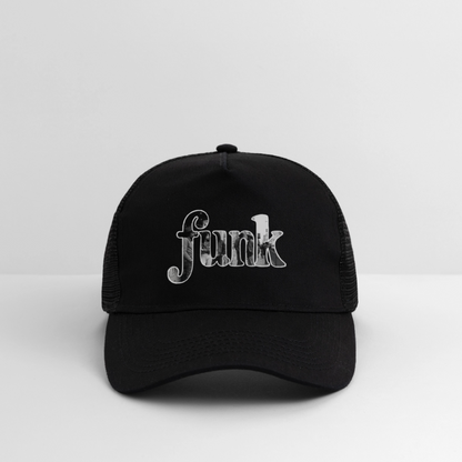 Funk Vibes, Trucker Cap - svart/svart