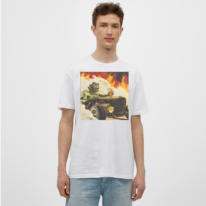 Ragg-Rex, T-shirt herr - vit