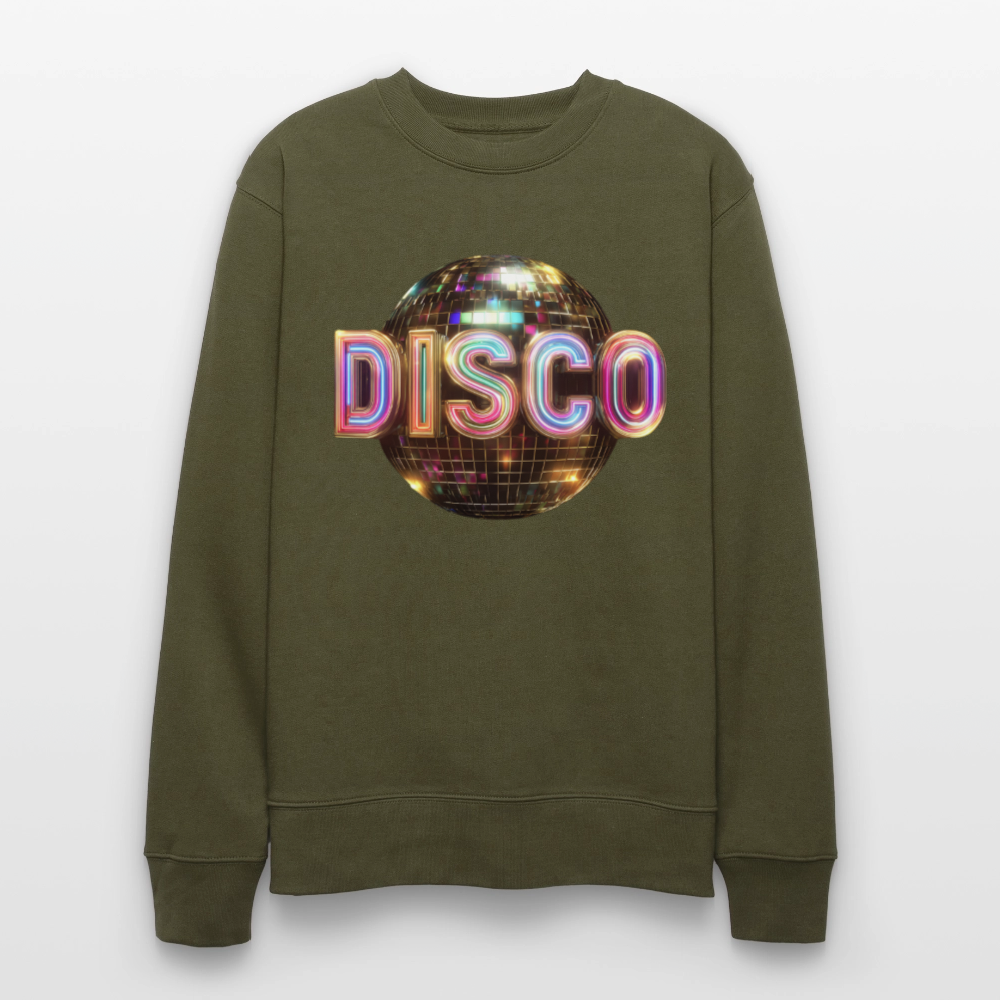 Disco Dreamscape, Ekologisk sweatshirt CHANGER unisex från Stanley/Stella - kaki