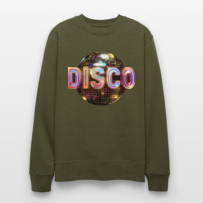 Disco Dreamscape, Ekologisk sweatshirt CHANGER unisex från Stanley/Stella - kaki