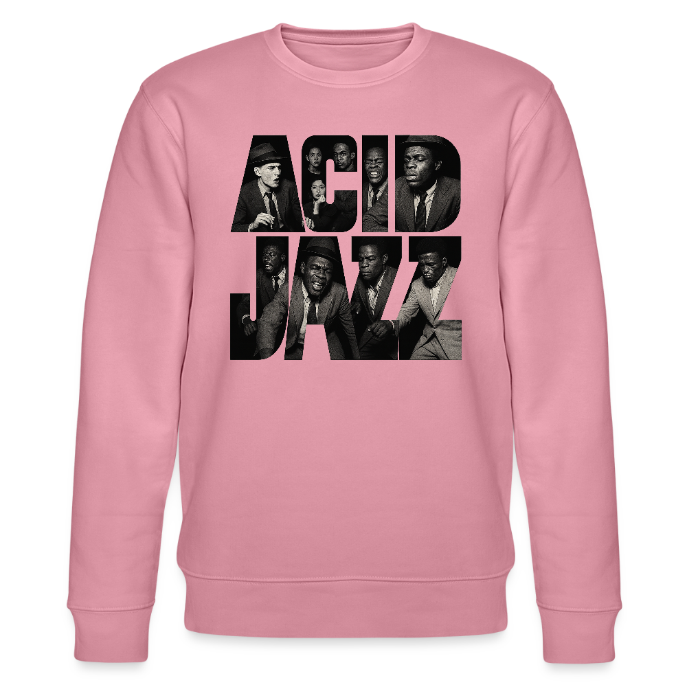 80s Club Jazzdance, Ekologisk sweatshirt CHANGER unisex från Stanley/Stella - lila dröm