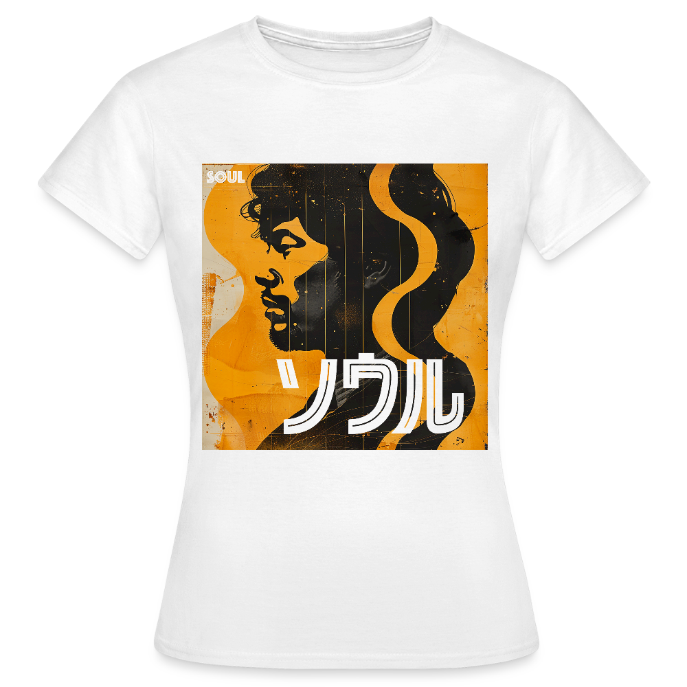 Nippon Grooves, T-shirt dam - vit