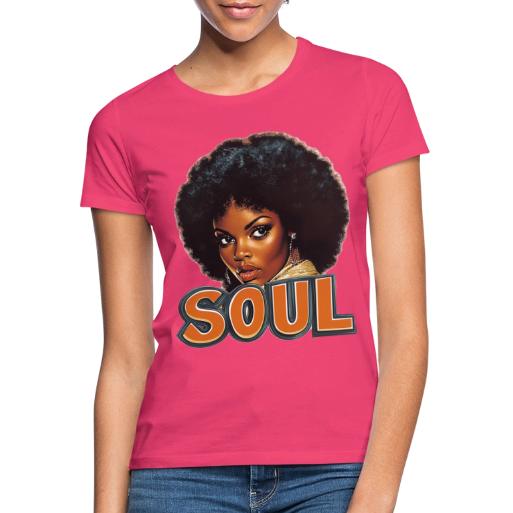 Soulful Vibes, T-shirt dam - azalea