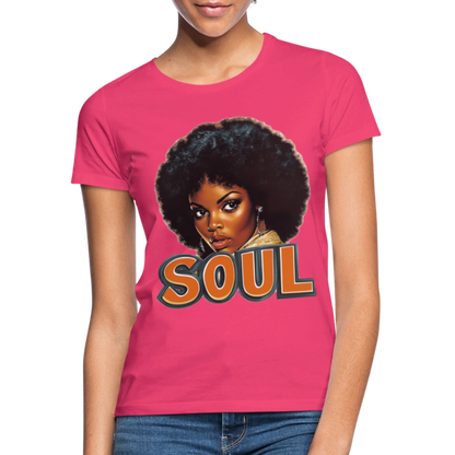 Soulful Vibes, T-shirt dam - azalea