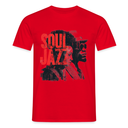 The Essence of Soul Jazz, T-shirt unisex - röd