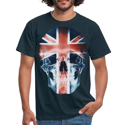 God Save the Skull, T-shirt herr - marinblå