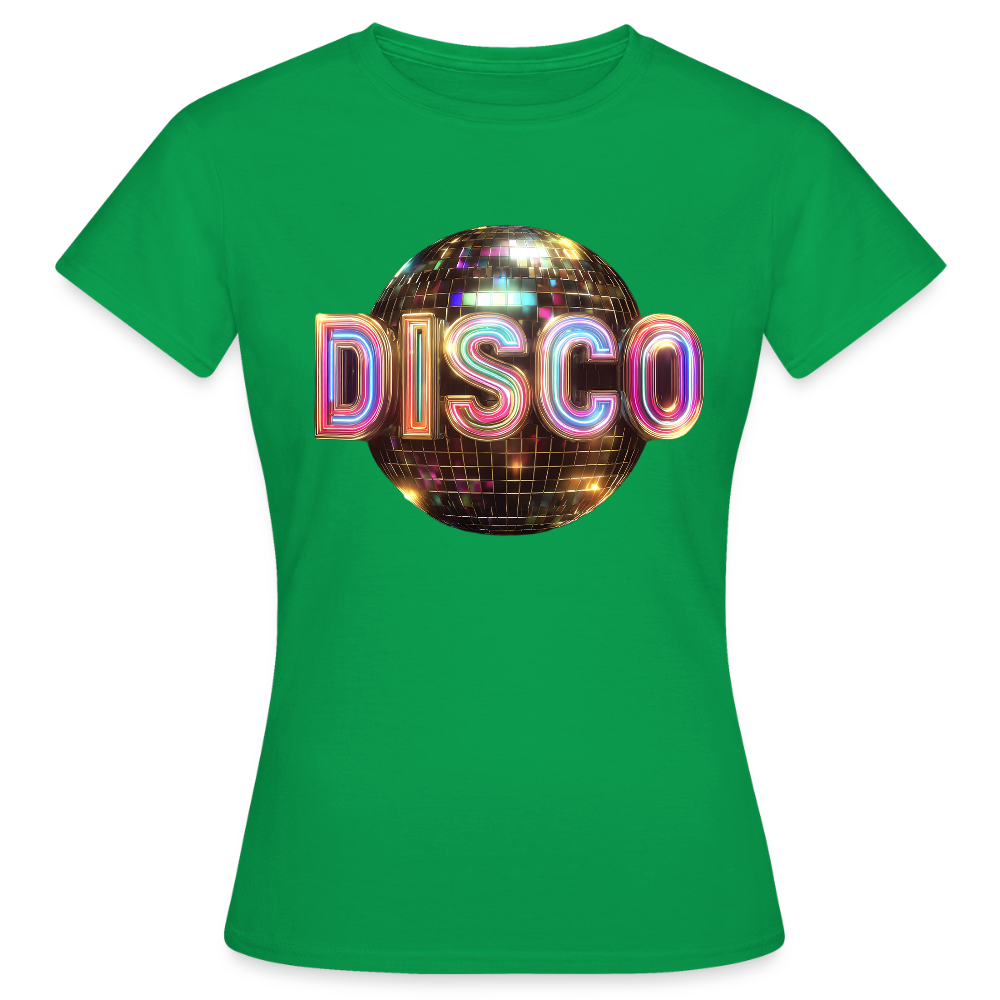 Disco Dreamscape, T-shirt dam - kellygrön