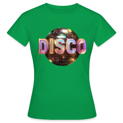Disco Dreamscape, T-shirt dam - kellygrön