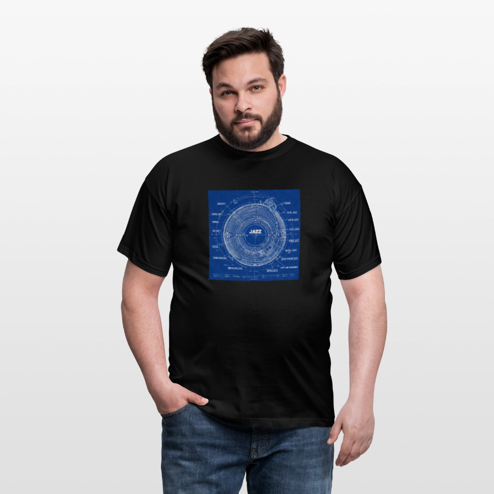 Kind of Blueprint, T-shirt unisex - svart