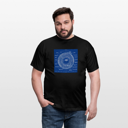 Kind of Blueprint, T-shirt unisex - svart