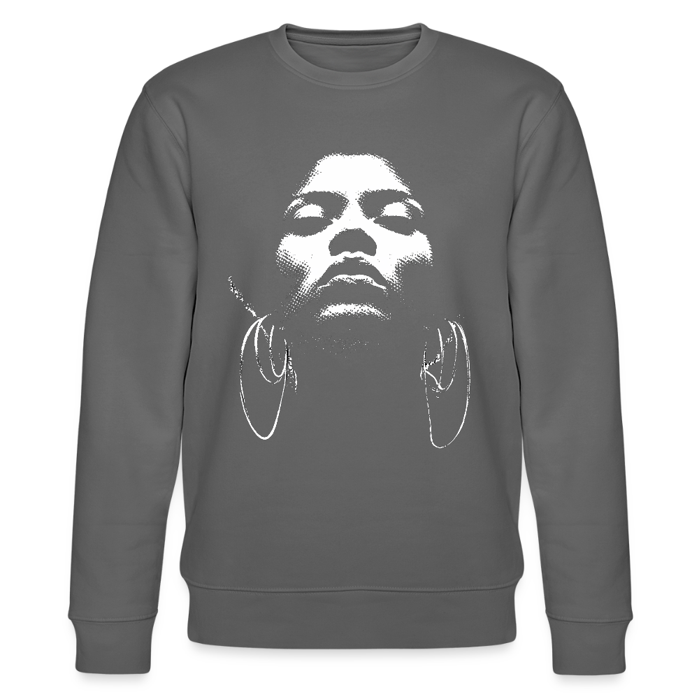 Beat Goddess, Ekologisk sweatshirt CHANGER unisex från Stanley/Stella - kolgrå