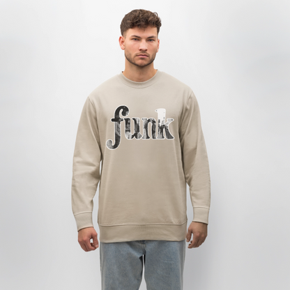 Funk Vibes, Ekologisk sweatshirt CHANGER unisex från Stanley/Stella - beige